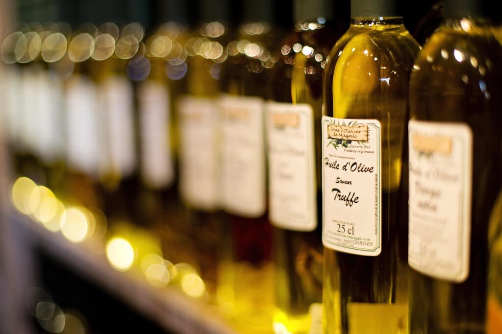 Home 3 ultra-premium olive oil bottled